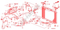 RADIATOR SLANG/RESERVETANK(DIESEL) voor Honda CIVIC 2.2 VXI 5 deuren 6-versnellings handgeschakelde versnellingsbak 2010