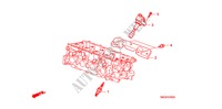 STEKKER GAT SPOEL(1.4L) voor Honda CIVIC 1.4 COMFORT 5 deuren intelligente transmissie IMT 2009