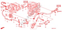 WATERSLANG(DIESEL) voor Honda CIVIC 2.2 EXECUTIVE 5 deuren 6-versnellings handgeschakelde versnellingsbak 2009