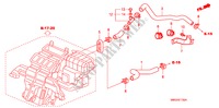 WATERSLANG(LH)(1.4L) voor Honda CIVIC 1.4 COMFORT 5 deuren intelligente transmissie IMT 2009