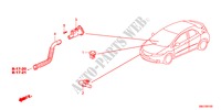 AIRCONDITIONER(SENSOR/AUTO AIR CONDITIONER) voor Honda CIVIC 1.8S 5 deuren 5-traps automatische versnellingsbak 2011