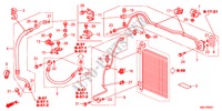 AIRCONDITIONER(SLANGEN/PIJPEN)(RH) voor Honda CIVIC 1.8S 5 deuren 5-traps automatische versnellingsbak 2011