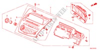 AUTOMATISCHE RADIO(LH)(1) voor Honda CIVIC 1.4BASE 5 deuren intelligente transmissie IMT 2011