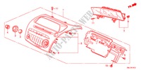AUTOMATISCHE RADIO(RH)(1) voor Honda CIVIC 1.4GT    AUDIOLESS 5 deuren intelligente transmissie IMT 2011