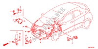 BEDRADINGSBUNDEL(LH)(1) voor Honda CIVIC 2.2GT    AUDIOLESS 5 deuren 6-versnellings handgeschakelde versnellingsbak 2011