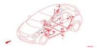 BEDRADINGSBUNDEL(LH)(2) voor Honda CIVIC 1.4SPORT 5 deuren intelligente transmissie IMT 2011