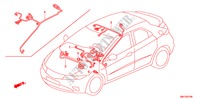 BEDRADINGSBUNDEL(LH)(4) voor Honda CIVIC 1.8GT 5 deuren 6-versnellings handgeschakelde versnellingsbak 2011