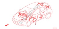 BEDRADINGSBUNDEL(RH)(3) voor Honda CIVIC 1.8ES 5 deuren 6-versnellings handgeschakelde versnellingsbak 2011