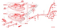 BRANDSTOF VUL PIJP voor Honda CIVIC 1.8EXE 5 deuren 6-versnellings handgeschakelde versnellingsbak 2011