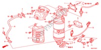 CONVERTER(1.8L) voor Honda CIVIC 1.8COMFORT 5 deuren 6-versnellings handgeschakelde versnellingsbak 2011