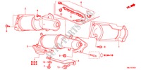 CONVERTER(DIESEL) voor Honda CIVIC 2.2SPORT AUDIOLESS 5 deuren 6-versnellings handgeschakelde versnellingsbak 2011
