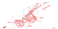 GAS HUIS(1.8L) voor Honda CIVIC 1.8GT 5 deuren 5-traps automatische versnellingsbak 2011