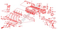 INLAAT SPRUITSTUK(1.4L) voor Honda CIVIC 1.4COMFORT 5 deuren intelligente transmissie IMT 2011