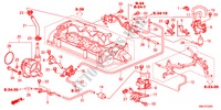 INSTALLATIEPIJP/VACUUMPOMP(DIESEL) voor Honda CIVIC 2.2EXE 5 deuren 6-versnellings handgeschakelde versnellingsbak 2011