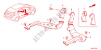 KANAAL voor Honda CIVIC 1.8GT    AUDIOLESS 5 deuren 5-traps automatische versnellingsbak 2011