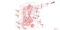 KETTINGKAST(1.4L) voor Honda CIVIC 1.4COMFORT 5 deuren intelligente transmissie IMT 2011