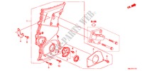 KETTINGKAST(DIESEL) voor Honda CIVIC 2.2GT 5 deuren 6-versnellings handgeschakelde versnellingsbak 2011