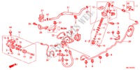 KOPPELING HOOFDCILINDER(LH)(DIESEL) voor Honda CIVIC 2.2GT 5 deuren 6-versnellings handgeschakelde versnellingsbak 2011