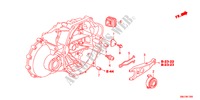 KOPPELING TERUGKEER(DIESEL) voor Honda CIVIC 2.2COMFORT 5 deuren 6-versnellings handgeschakelde versnellingsbak 2011