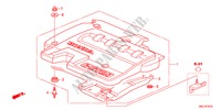 MOTOR AFDEKKING(DIESEL) voor Honda CIVIC 2.2COMFORT 5 deuren 6-versnellings handgeschakelde versnellingsbak 2011