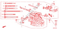 MOTOR BEDRADINGSBUNDEL(1.4L) voor Honda CIVIC 1.4COMFORT 5 deuren 6-versnellings handgeschakelde versnellingsbak 2011