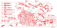 MOTOR BEDRADINGSBUNDEL(1.8L) voor Honda CIVIC 1.8COMFORT 5 deuren 5-traps automatische versnellingsbak 2011