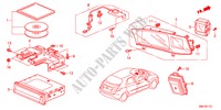 NAVIGATIE SYSTEEM(RH) voor Honda CIVIC 1.4GT 5 deuren 6-versnellings handgeschakelde versnellingsbak 2011