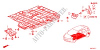 ONDER AFDEKKING voor Honda CIVIC 1.8S 5 deuren 5-traps automatische versnellingsbak 2011
