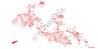 OVERSCHAKELARM/OVERSCHAKELHENDEL(DIESEL) voor Honda CIVIC 2.2GT 5 deuren 6-versnellings handgeschakelde versnellingsbak 2011
