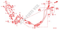 OVERSCHAKELHENDEL(MT)(RH) voor Honda CIVIC 1.8VXI 5 deuren 6-versnellings handgeschakelde versnellingsbak 2011