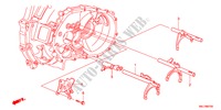 OVERSCHAKELVORK(1.4L)(1.8L) voor Honda CIVIC 1.4SE 5 deuren 6-versnellings handgeschakelde versnellingsbak 2011