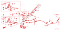 PARKEERREM voor Honda CIVIC 1.4SE 5 deuren 6-versnellings handgeschakelde versnellingsbak 2011