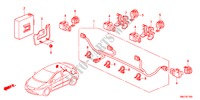 PARKEERSENSOR voor Honda CIVIC 1.8EXE 5 deuren 5-traps automatische versnellingsbak 2011