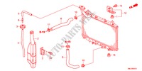 RADIATOR SLANG/RESERVETANK(1.4L) voor Honda CIVIC 1.4COMFORT 5 deuren 6-versnellings handgeschakelde versnellingsbak 2011