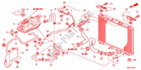 RADIATOR SLANG/RESERVETANK(DIESEL) voor Honda CIVIC 2.2ES 5 deuren 6-versnellings handgeschakelde versnellingsbak 2011