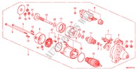 STARTMOTOR(1.4L) voor Honda CIVIC 1.4SE 5 deuren 6-versnellings handgeschakelde versnellingsbak 2011