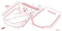 VOOR RUIT voor Honda CIVIC 1.8GT 5 deuren 5-traps automatische versnellingsbak 2011