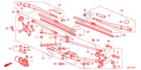 VOOR RUITESPROEIER(RH) voor Honda CIVIC 1.8GT 5 deuren 6-versnellings handgeschakelde versnellingsbak 2011
