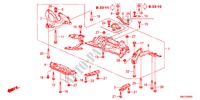 VOOR SUB FRAME voor Honda CIVIC 2.2GT    AUDIOLESS 5 deuren 6-versnellings handgeschakelde versnellingsbak 2011
