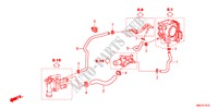 WATERSLANG(1.4L) voor Honda CIVIC 1.4S 5 deuren 6-versnellings handgeschakelde versnellingsbak 2011