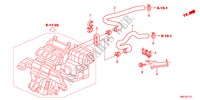 WATERSLANG(1.8L)(LH) voor Honda CIVIC 1.8COMFORT 5 deuren 6-versnellings handgeschakelde versnellingsbak 2011