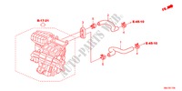 WATERSLANG(DIESEL)(RH) voor Honda CIVIC 2.2S 5 deuren 6-versnellings handgeschakelde versnellingsbak 2011