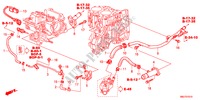 WATERSLANG(DIESEL) voor Honda CIVIC 2.2SPORT AUDIOLESS 5 deuren 6-versnellings handgeschakelde versnellingsbak 2011