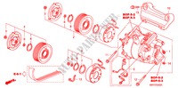 AIRCONDITIONER (COMPRESSOR) (2.0L) voor Honda CIVIC 2.0 TYPE R 3 deuren 6-versnellings handgeschakelde versnellingsbak 2009