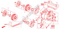 AIRCONDITIONER (COMPRESSOR) (2.0L) voor Honda CIVIC 2.0 TYPE R    PLUS 3 deuren 6-versnellings handgeschakelde versnellingsbak 2009