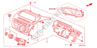 AUTOMATISCHE RADIO(RH)(2) voor Honda CIVIC 1.8 TYPE S 3 deuren intelligente transmissie IMT 2007