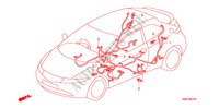 BEDRADINGSBUNDEL(RH)(2) voor Honda CIVIC 1.8 TYPE S 3 deuren 6-versnellings handgeschakelde versnellingsbak 2009