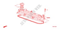 CILINDERKOP AFDEKKING (1.4L) voor Honda CIVIC 1.4 TYPE S 3 deuren 6-versnellings handgeschakelde versnellingsbak 2009