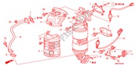 CONVERTER(1.8L) voor Honda CIVIC 1.8 BASE 3 deuren 6-versnellings handgeschakelde versnellingsbak 2007