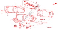 CONVERTER(DIESEL) voor Honda CIVIC 2.2 TYPE S     DPF 3 deuren 6-versnellings handgeschakelde versnellingsbak 2009